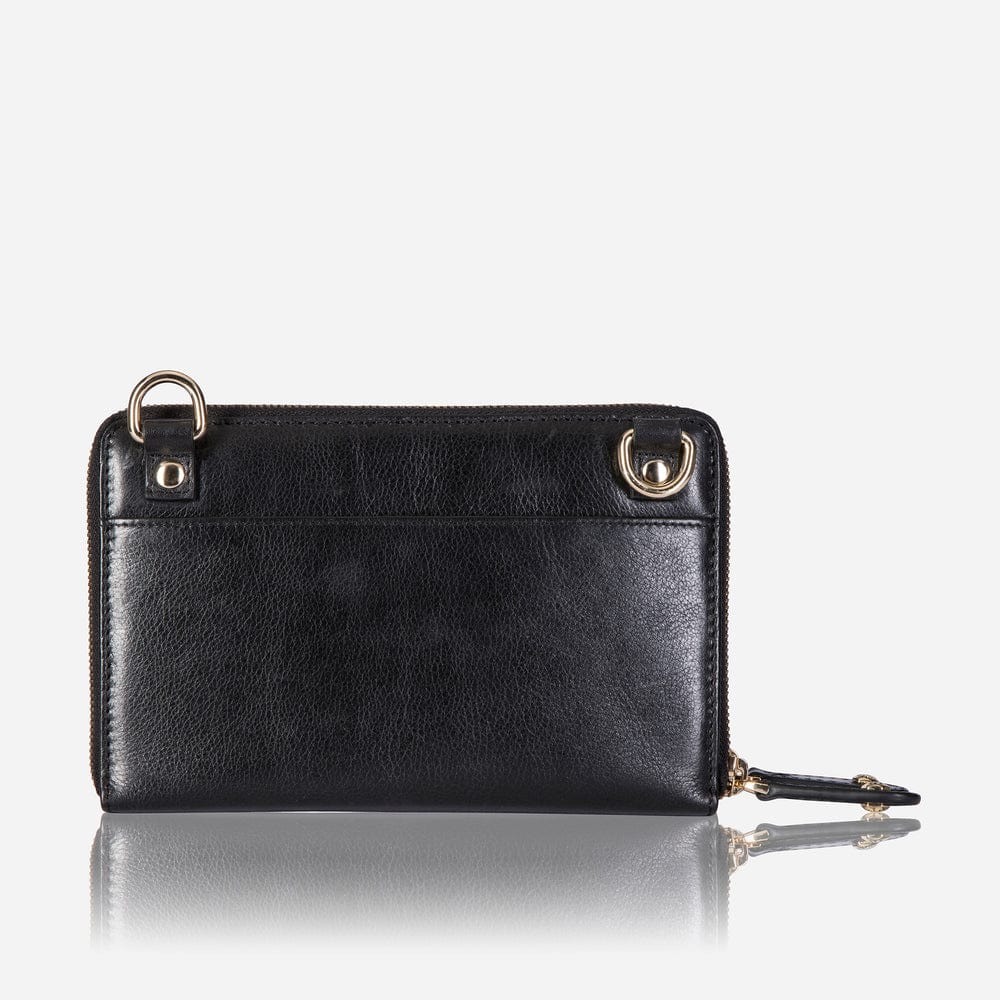 Jekyll & Hide Ladies Purse With Detachable Straps Black