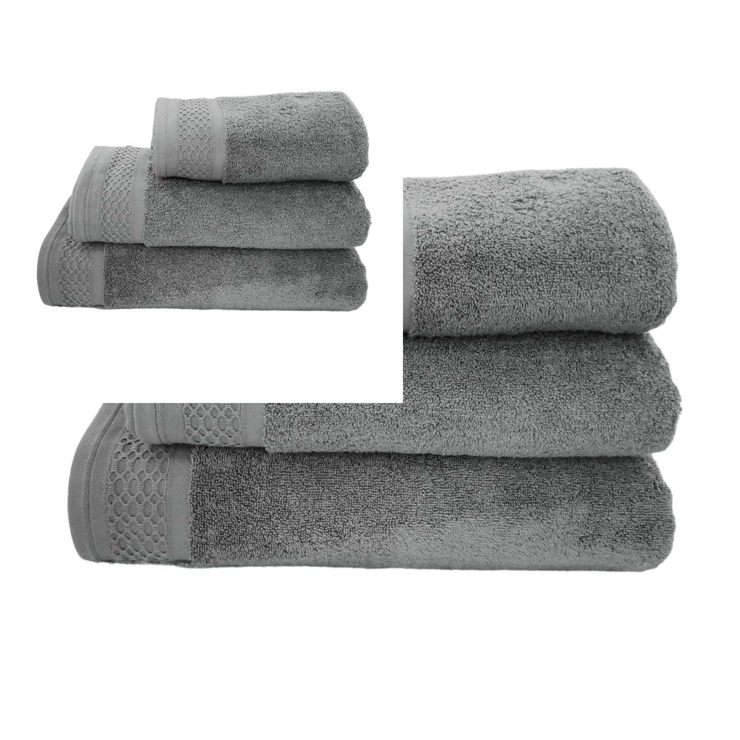 Joshtex Royal Touch Towel 570gsm Charcoal Cloud