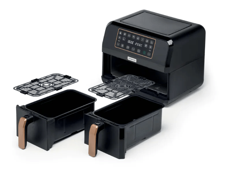 Kenwood Dual Air Fryer 8 Litre HFP70.000BK