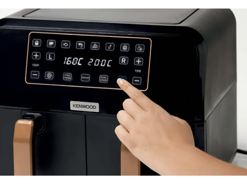 Kenwood Dual Air Fryer 8 Litre HFP70.000BK