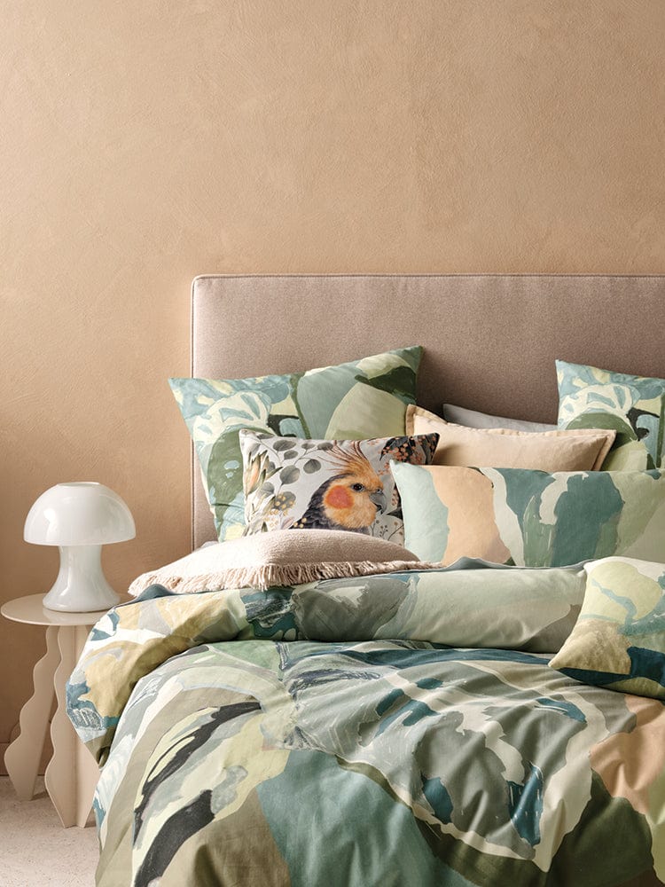 Linen House Green Herb Foresta Duvet Cover Set