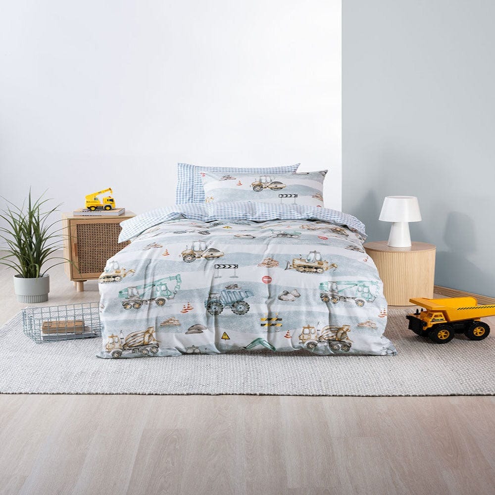 Linen House Heavy Machinery Duvet Cover Set