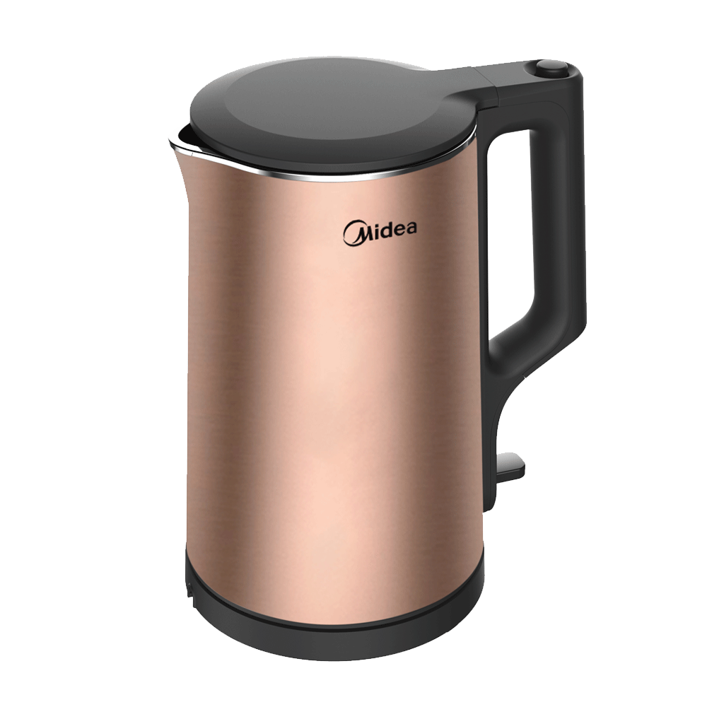 Midea 1.7L Cool Touch Kettle Rose Gold MK-PJ17A01