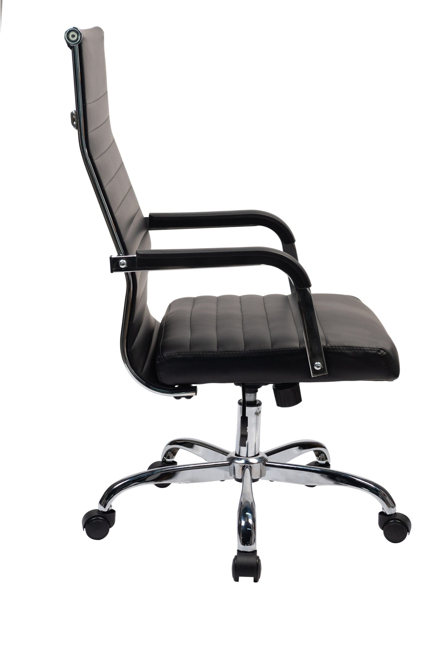 Leather Office Chair – Black