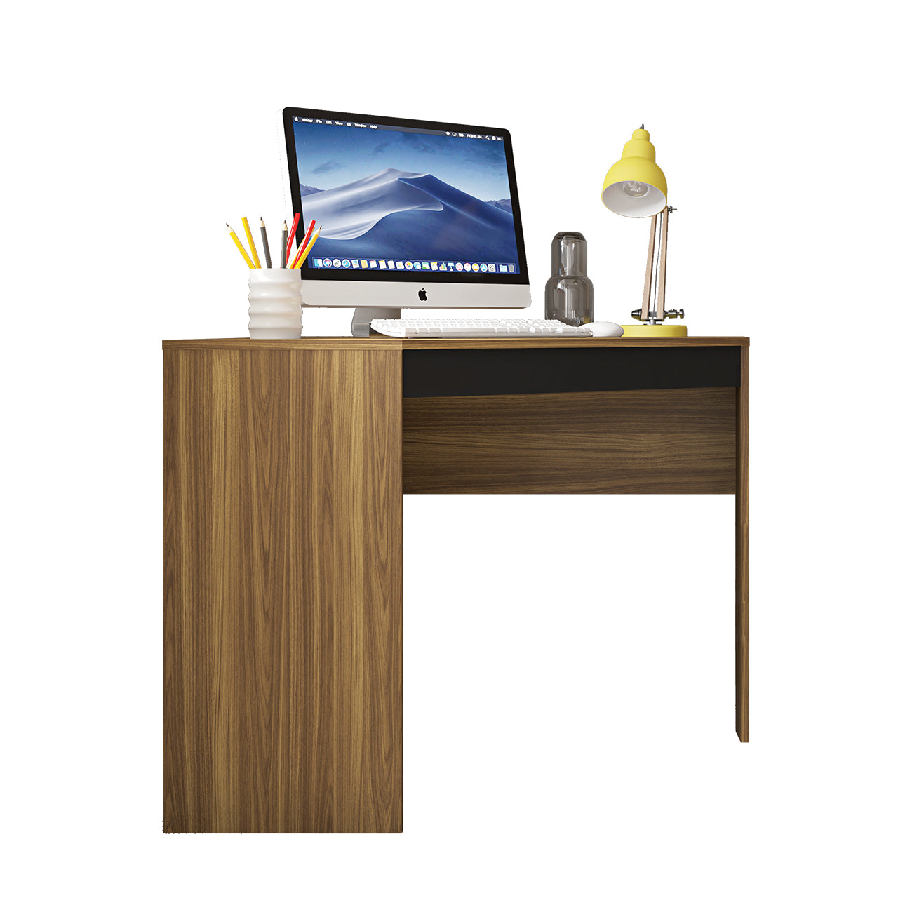 Recta Corner Desk – Black TX – Lamina Mel