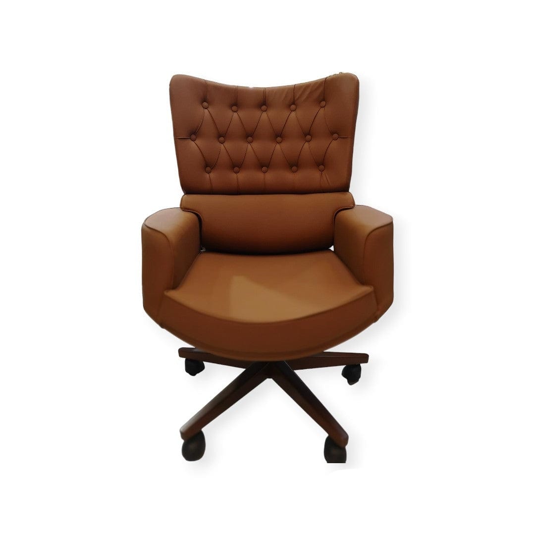 Office Innovations Grande high back swivel/tilt brown chair