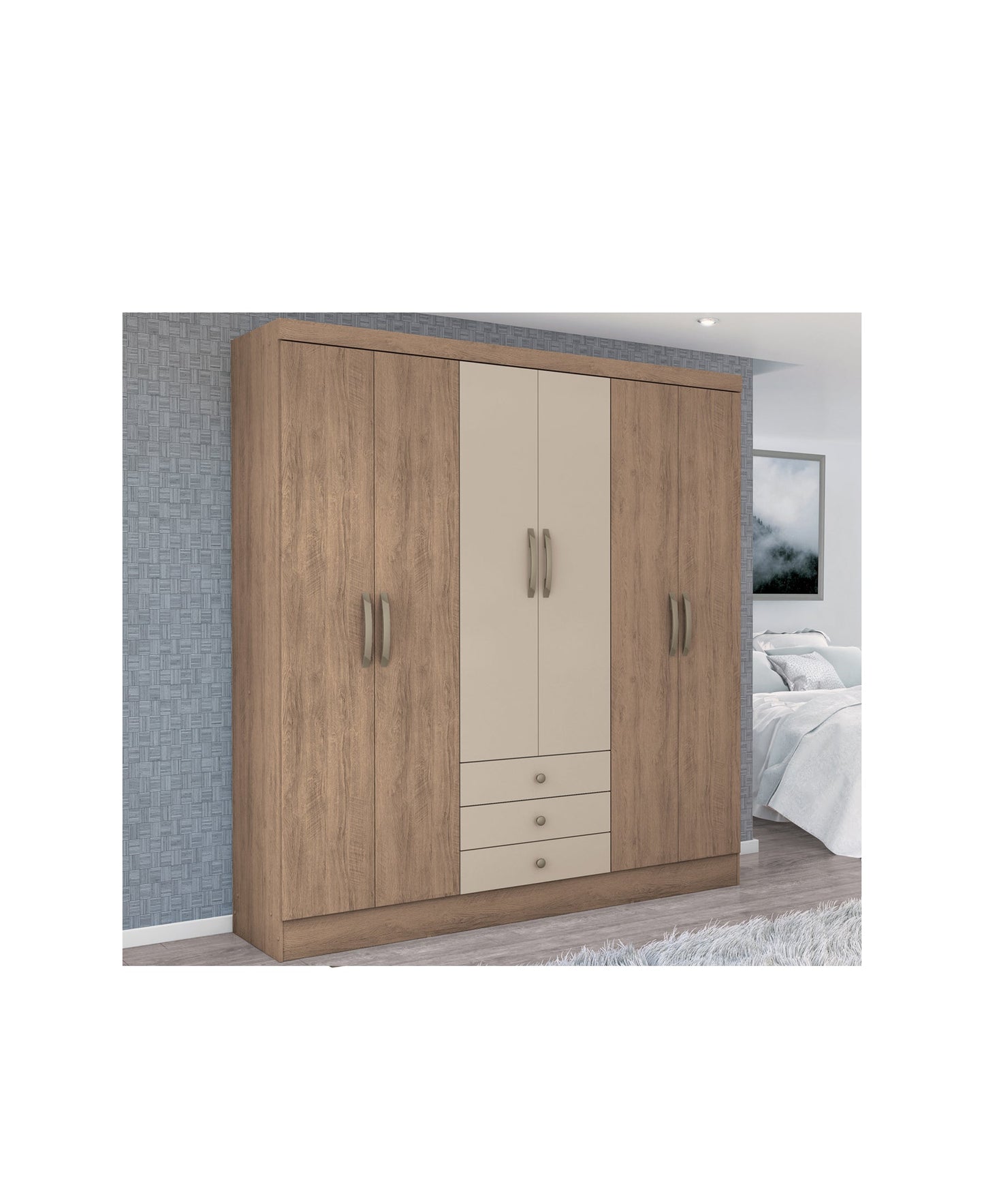 MWBR99 | 6 Door Wardrobe