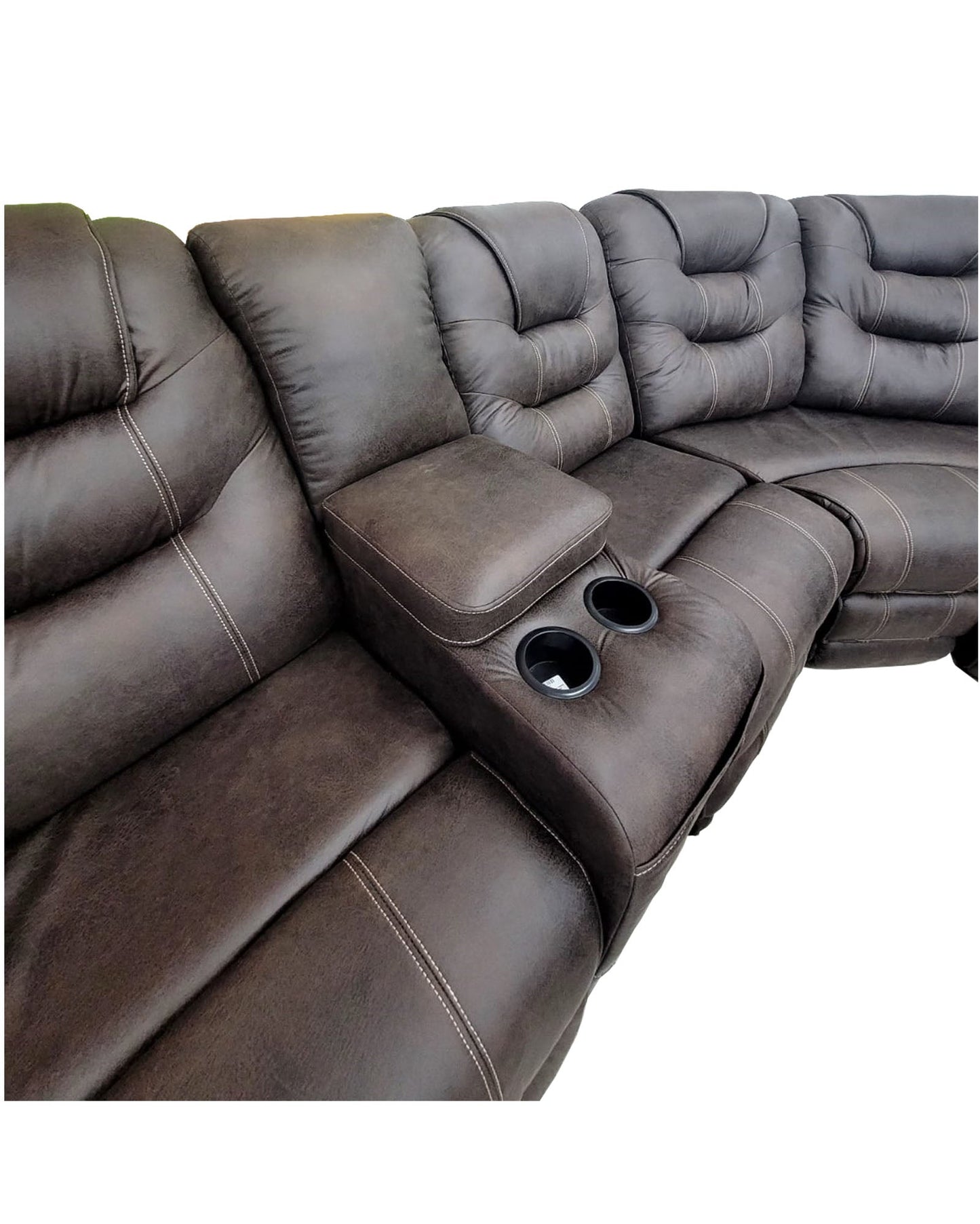 Berlin Corner Sofa 4pce - Brown