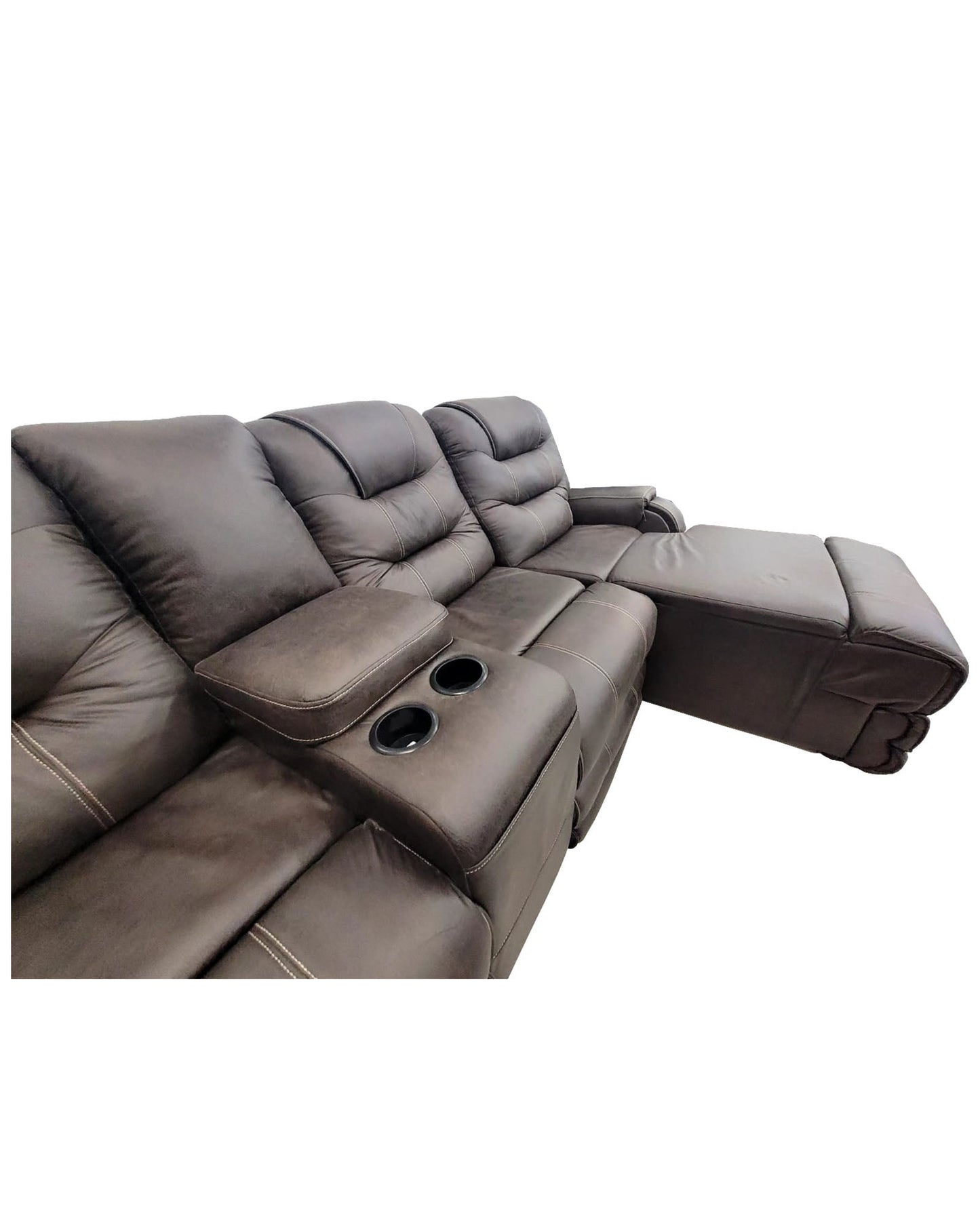 Berlin Corner Sofa 4pce - Brown