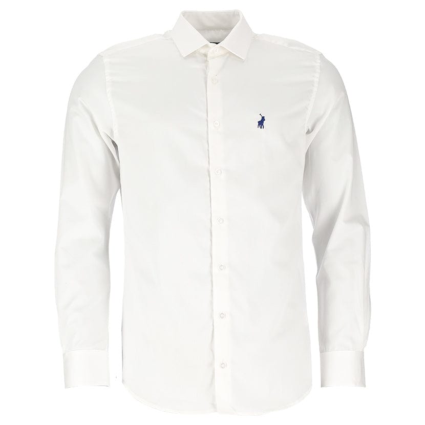 Polo Custom Fit Greig Mens Shirt White