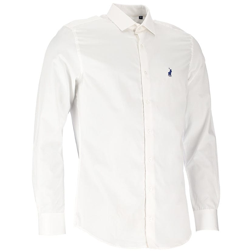 Polo Custom Fit Greig Mens Shirt White