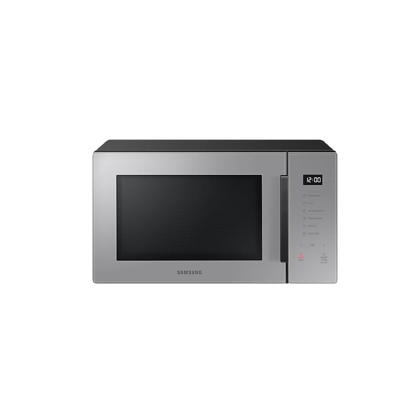 Samsung Bespoke 30L Grill MWO with Grill Fry(Crusty Plate) - Grey