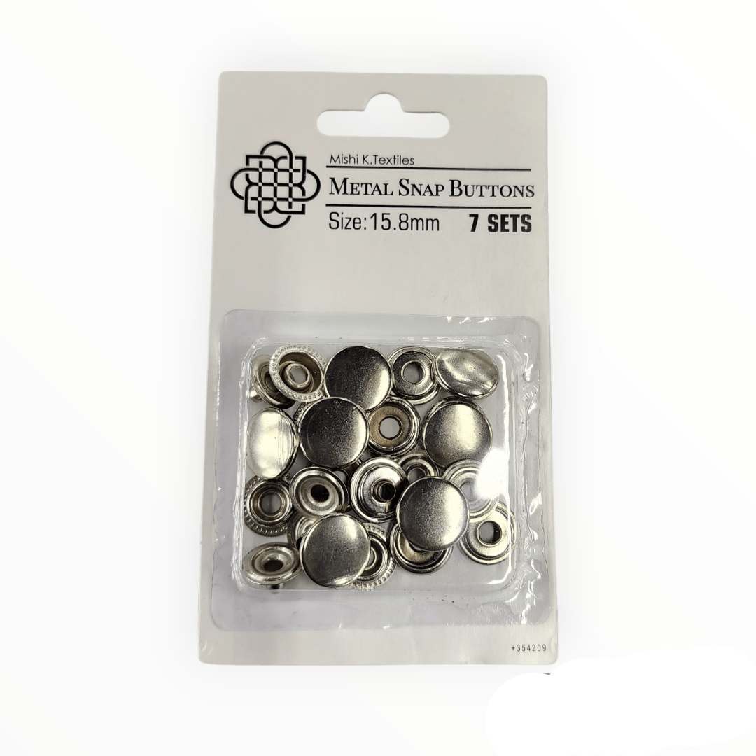 Metal Snap Buttons 15.8mm