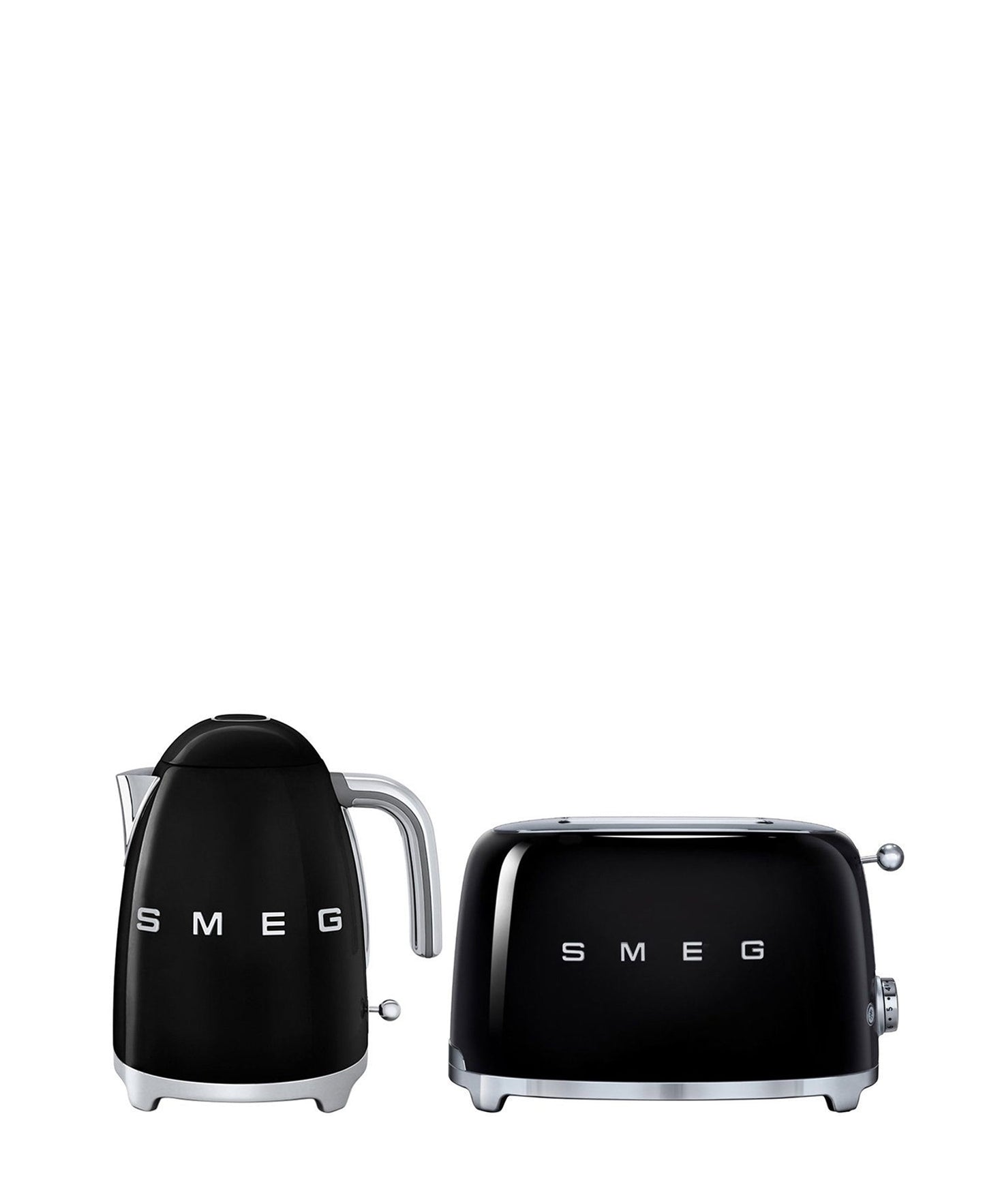 Smeg Kettle & Toaster Combo - Black