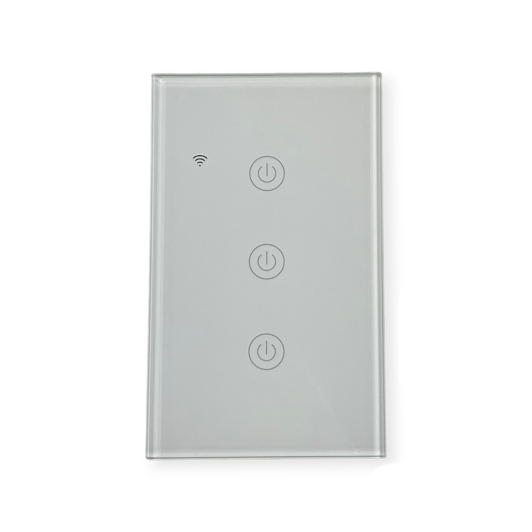 DS Wifi Switch 3 Lever White SWS-121-3