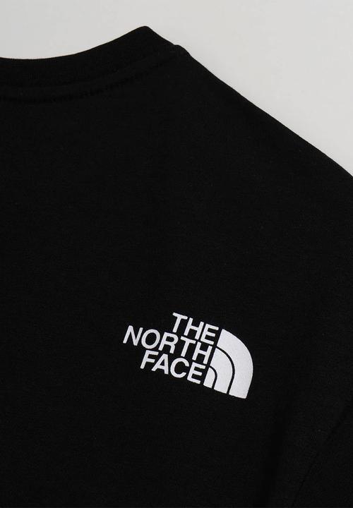 The North Face short sleeve rust 2 tee - tnf black & led yellow