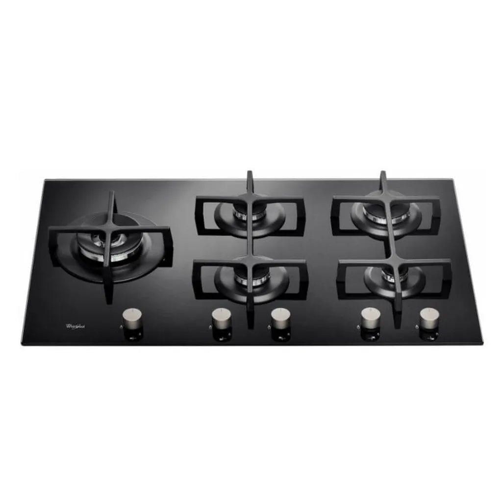 Whirlpool 90cm Black Gas Hob - GOA9523NB
