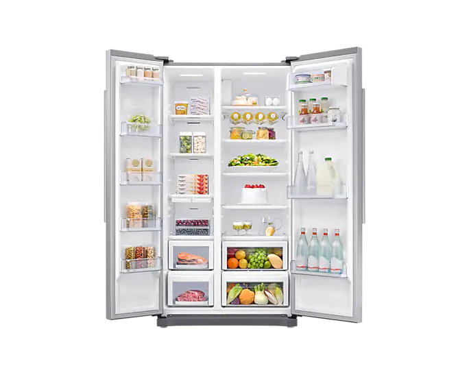 Samsung 540L Side by Side Fridge - Inox