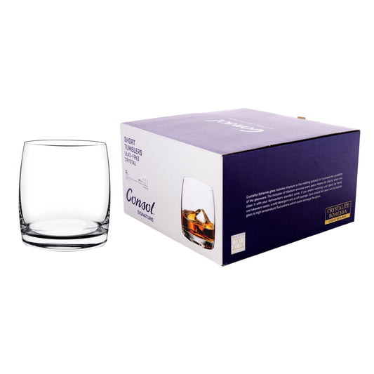 Consol Signature Tumbler Glass 290ml Set Of 4