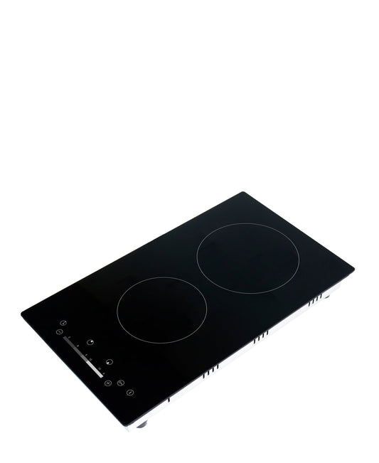 Elba Classic 30cm 2 Zone Ceran Hob - Black