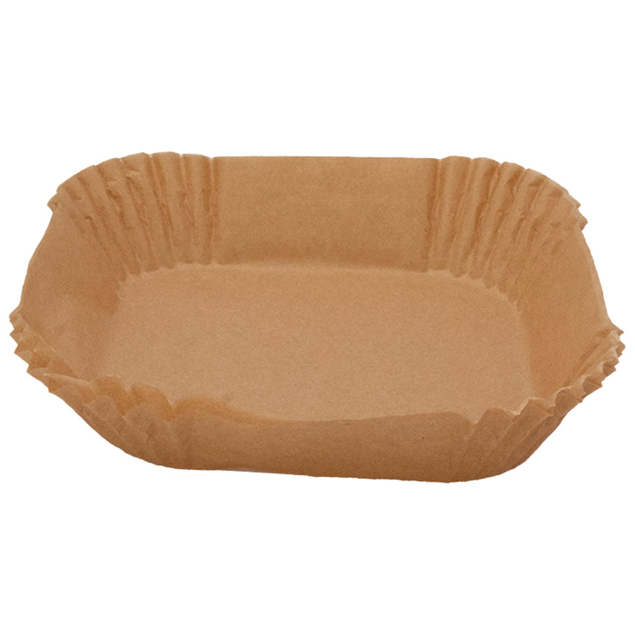 Regent Air Fryer Square Parchment Paper Liners In Pvc Box 50 Piece, (160x160x45mm)