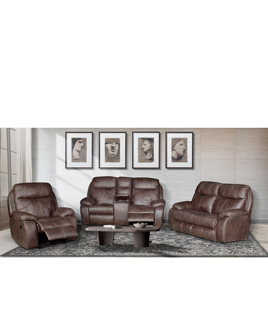 Metro Sofa 3 Piece brown