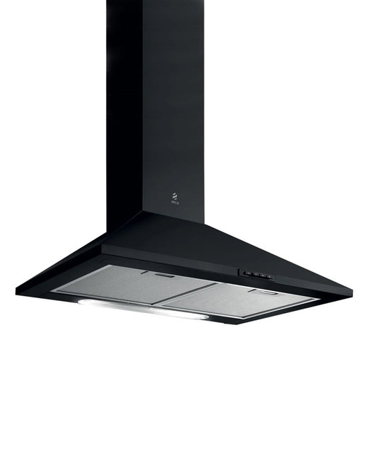 Elica Missy 60cm Pyramid Style Chimmey Hood - Black