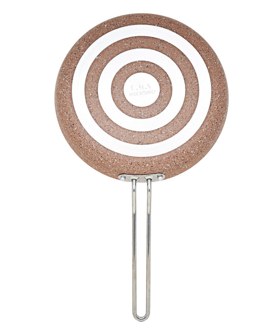 OMS Granite 24cm Crepe Pan - Beige