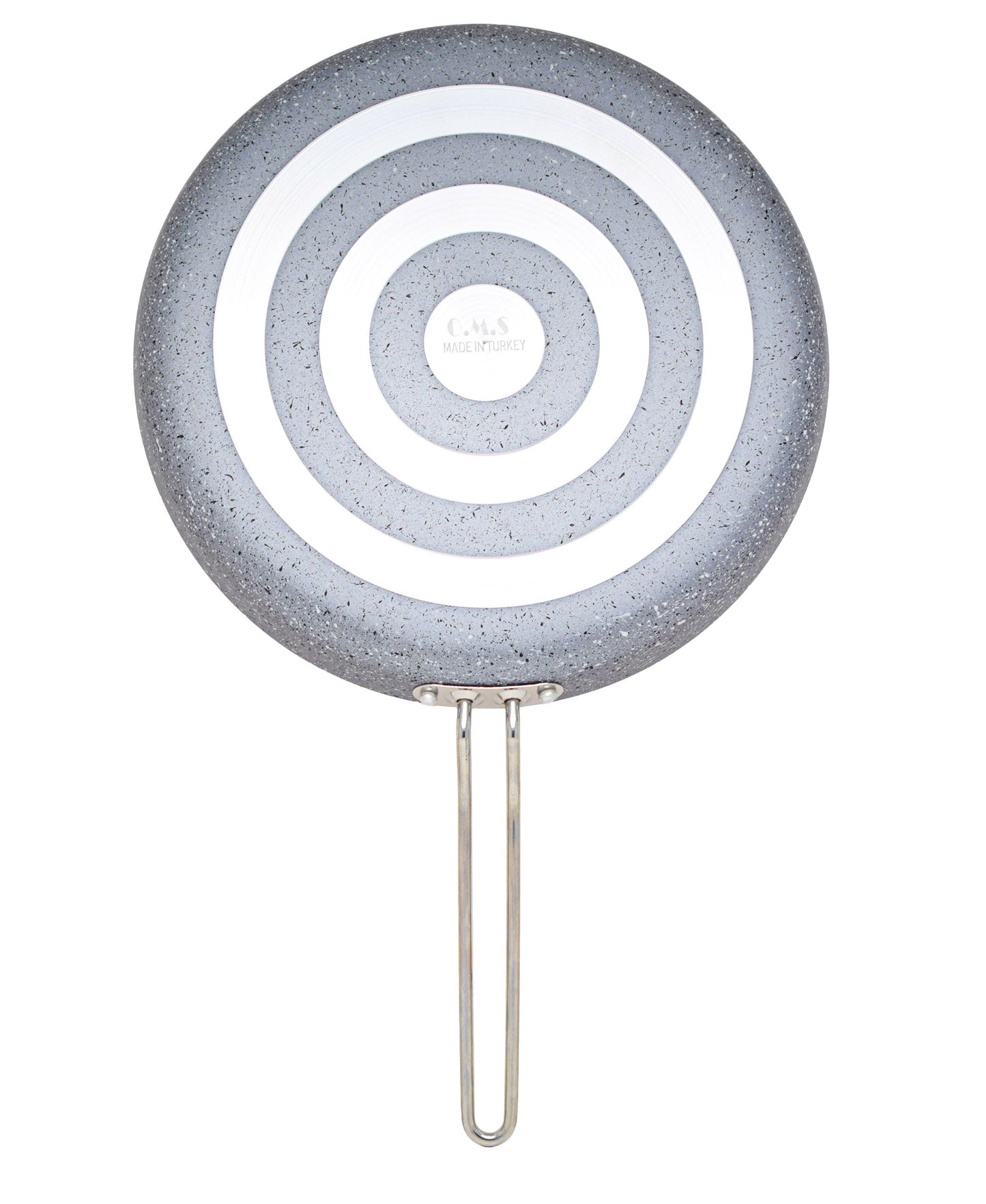 OMS Granite 26cm Crepe Pan - Grey