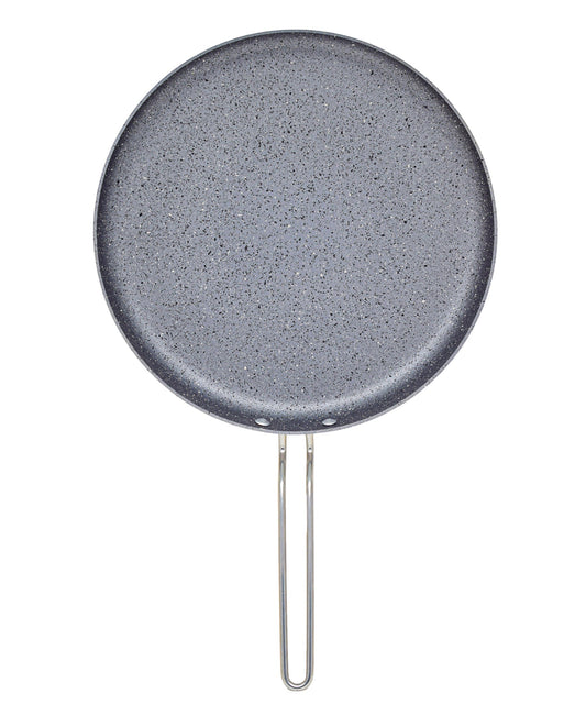 OMS Granite 26cm Crepe Pan - Grey