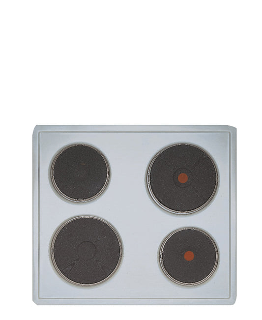 Bosch Serie | 4 Sealed plate, oven control60 cm - Stainless steel