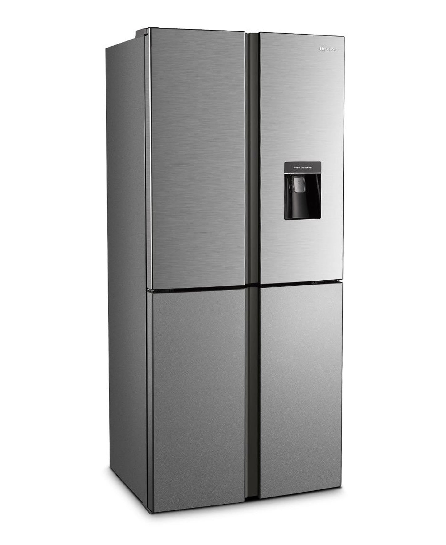 HISENSE 392L FRENCH DOOR FRIDGE - Stainless Steel