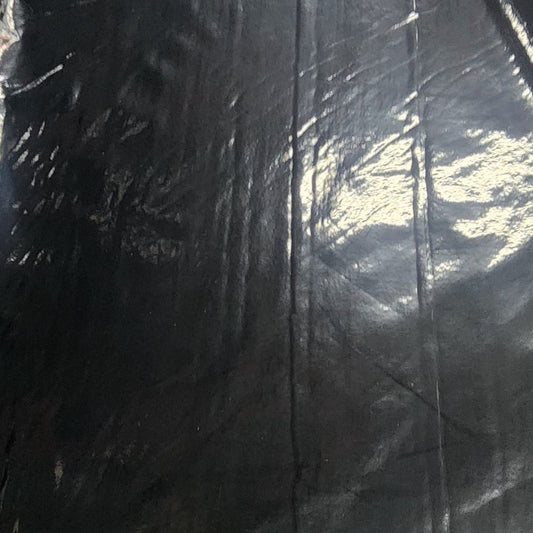 Patent Pu Leather Fabric 150cm Black