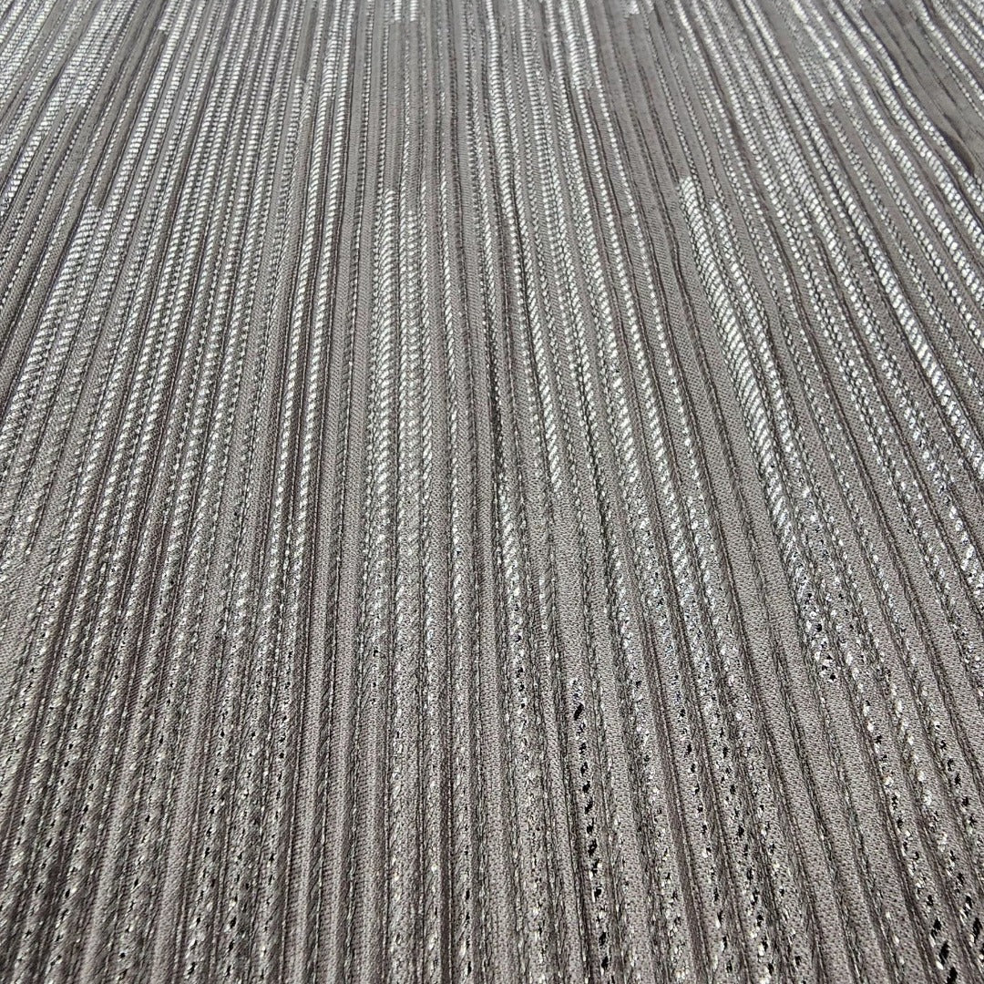 Pleated Foil Opal Fabric 150cm