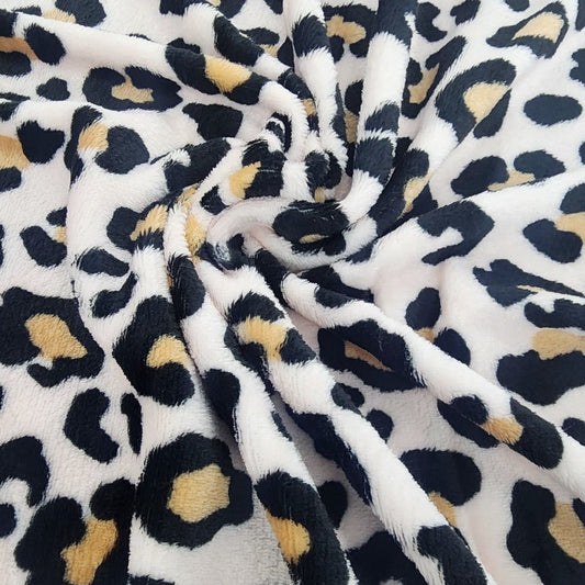 Printed Mongolian Fleece Fabric 150cm