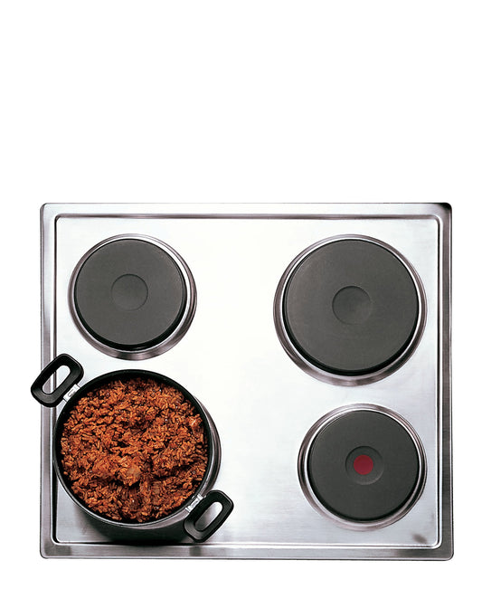 Defy 4 Plate Slimline Solid Hob - Stainless Steel