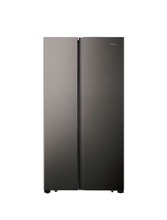 Hisense H670SIT 508l Titanium Inox Side By Side Fridge