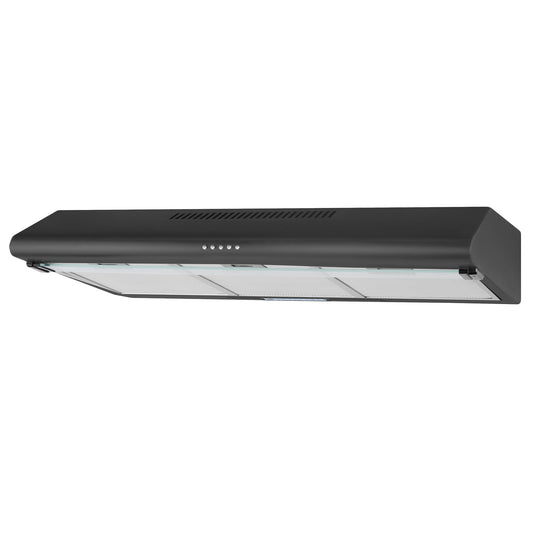 Defy Gemini Cooker Hood Black DCH295