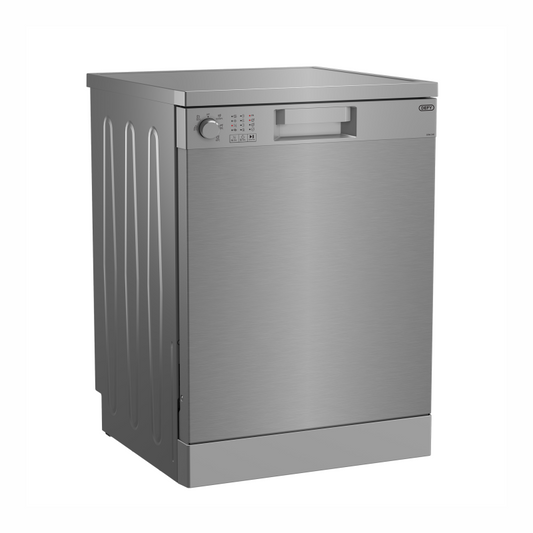 Defy 13 Place Inox Silver Dishwasher -Metallic