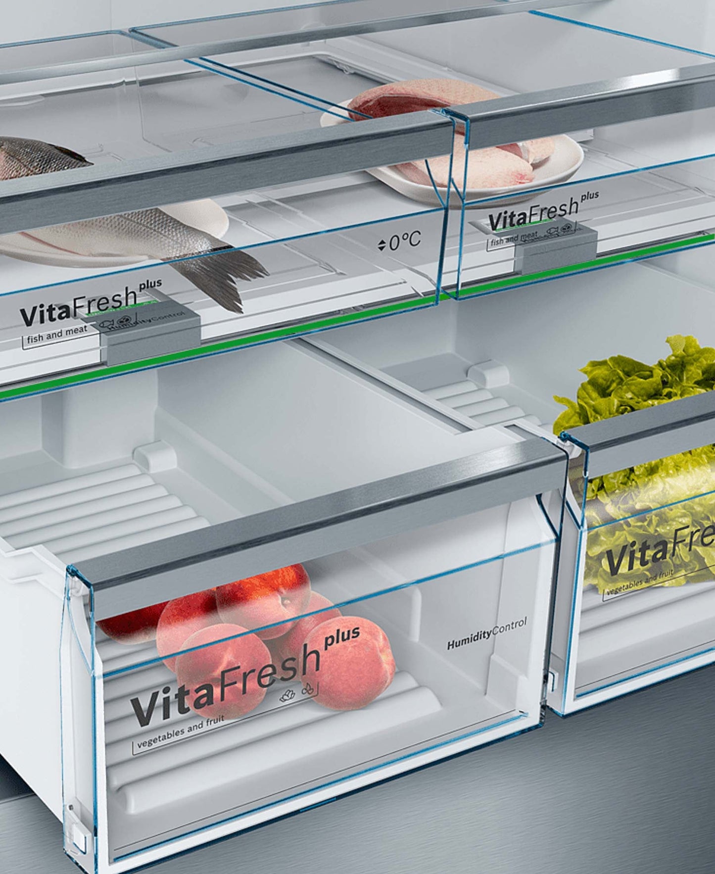Bosch Fridge Freezer 619L KGN86CI30NZ - Metallic