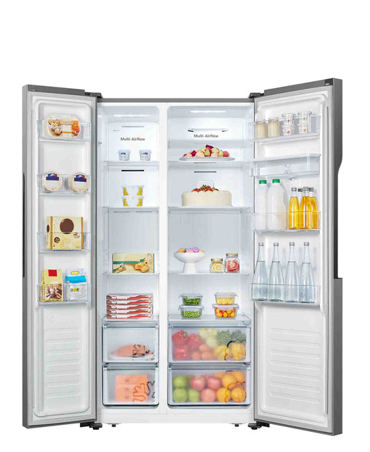 AEG 508L Side by Side Refrigerator - RXB57011NX