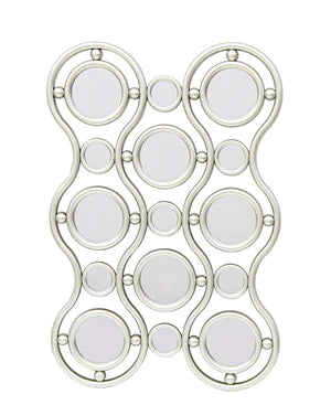Exotic Designs Designer Mirror - Silver