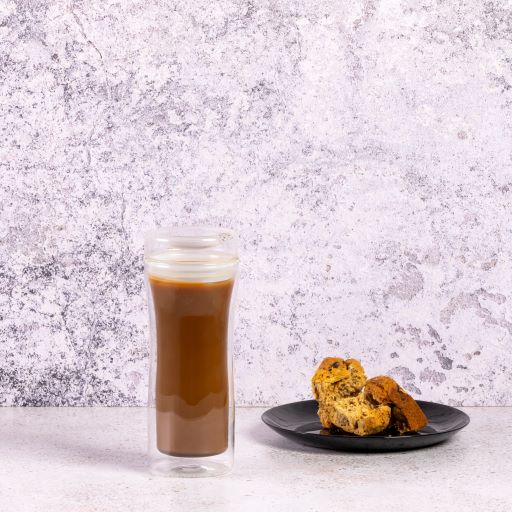 Consol 340ml Roma Double Wall Travel Mug With Lid