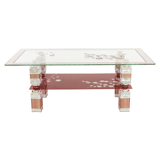CT94 Coffee Table  Glass-Gold
