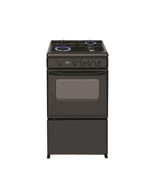 Defy 4 Burner Gas Stove Black