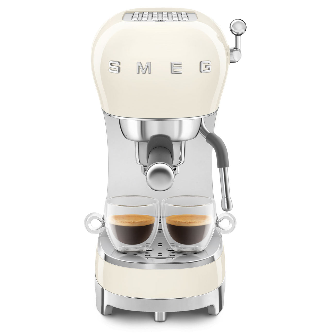 Smeg 50's Style Espresso Manual Coffee Machine ECF02CREU