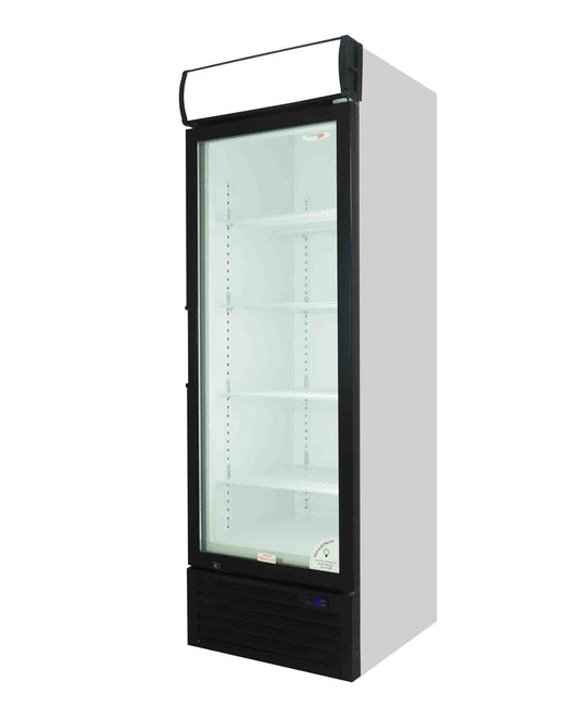 Fridge Star Hinged Door Freezer - Black & White