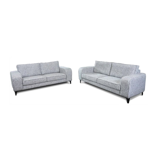 Earthline Ibiza 2 Piece Chaise Sofa Grey