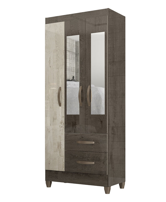 3 Door Robe + Legs – Mochaccino/Vanilla