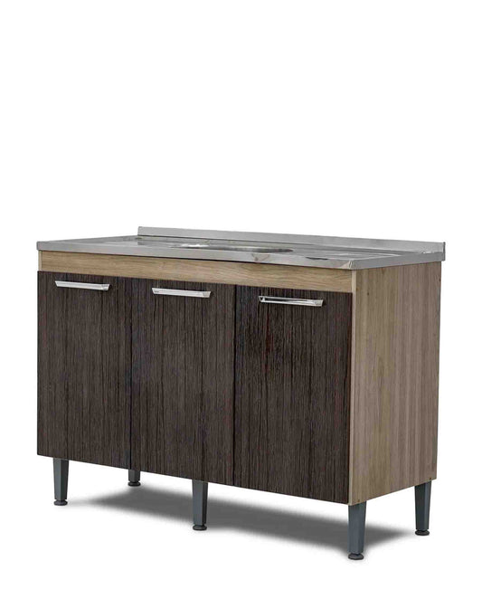 Kitchen Sink Unit 2 – Grey Ash